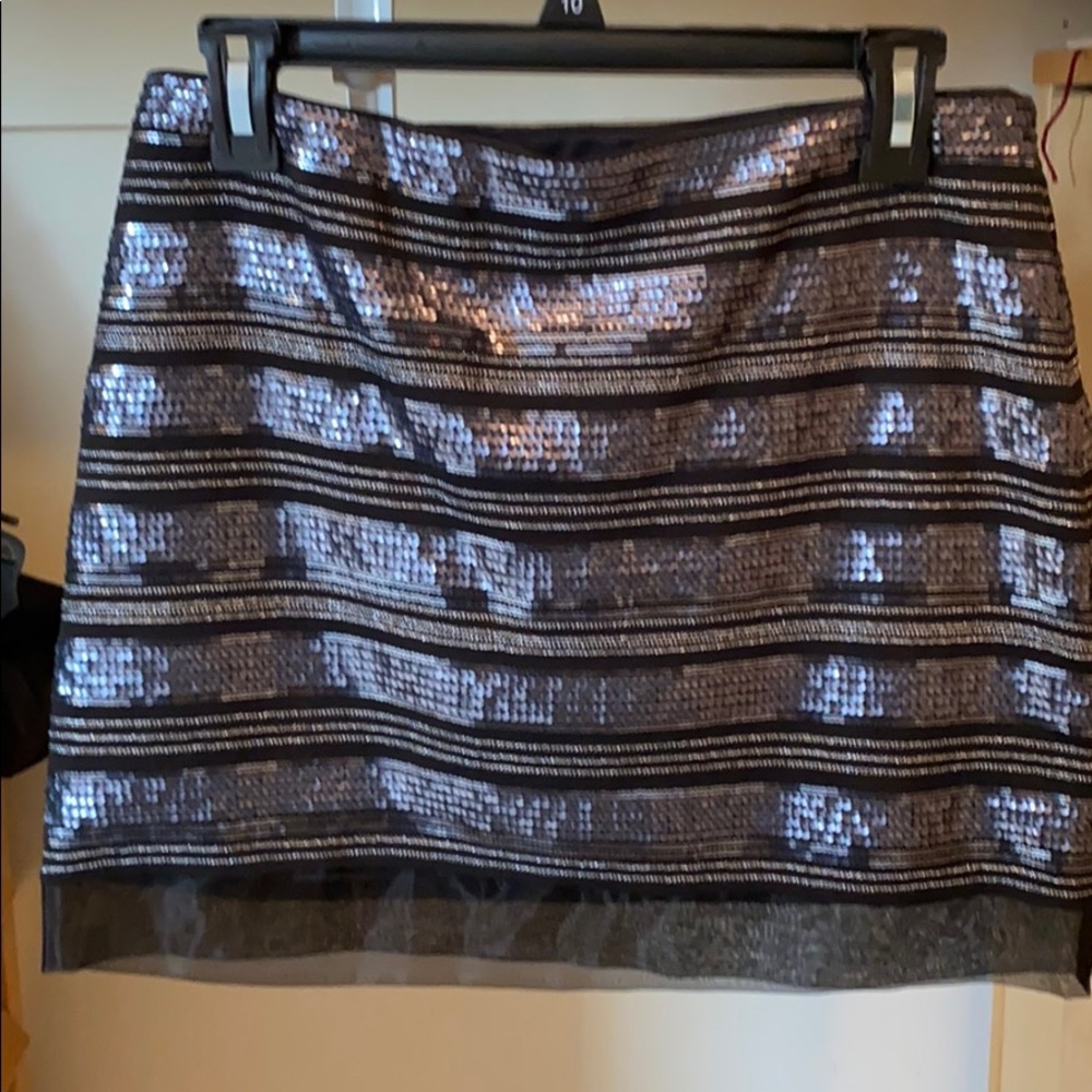 Beaded lined skirt from Express